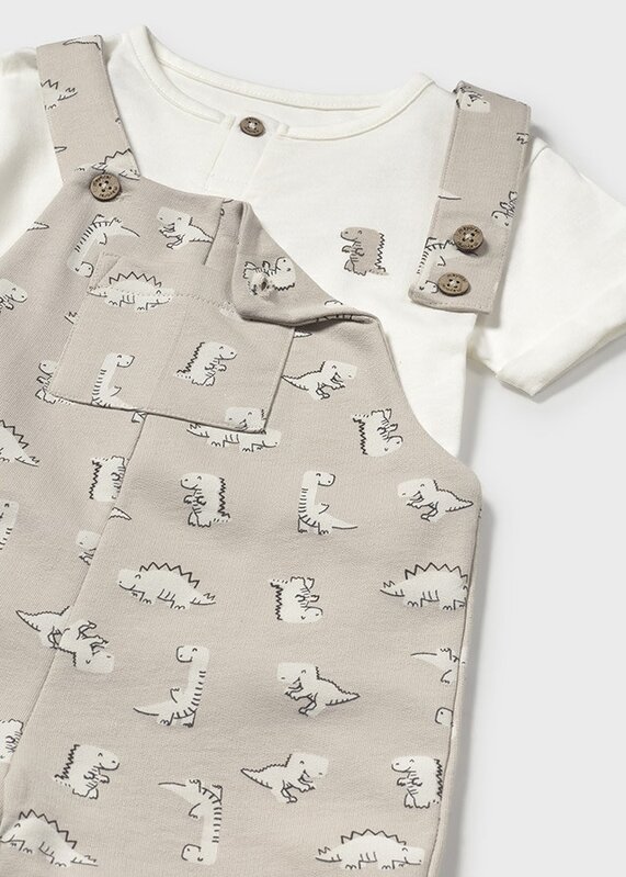 Mayoral Mayoral Dungaree Dino Set
