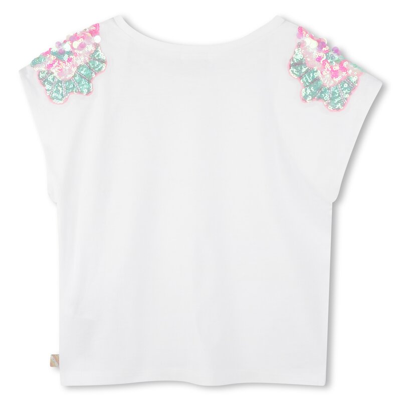 Billieblush Billieblush Sequin Shoulder Tee