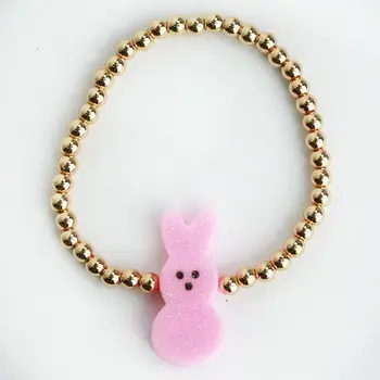 Pink Bunny Bracelet