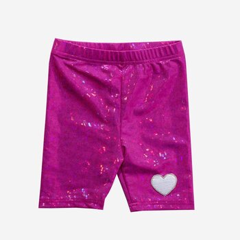 Petite Hailey Petite Hailey Julia Metallic Bike Short