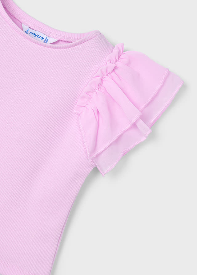 Mayoral Mayoral Tulle Sleeves Top