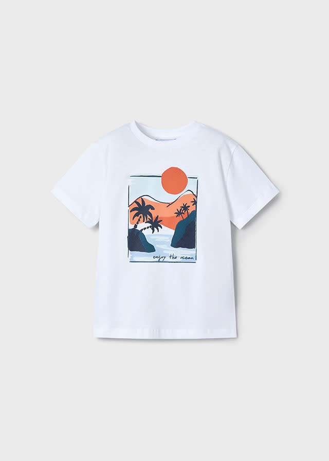 Mayoral Mayoral Sunset Print Tee