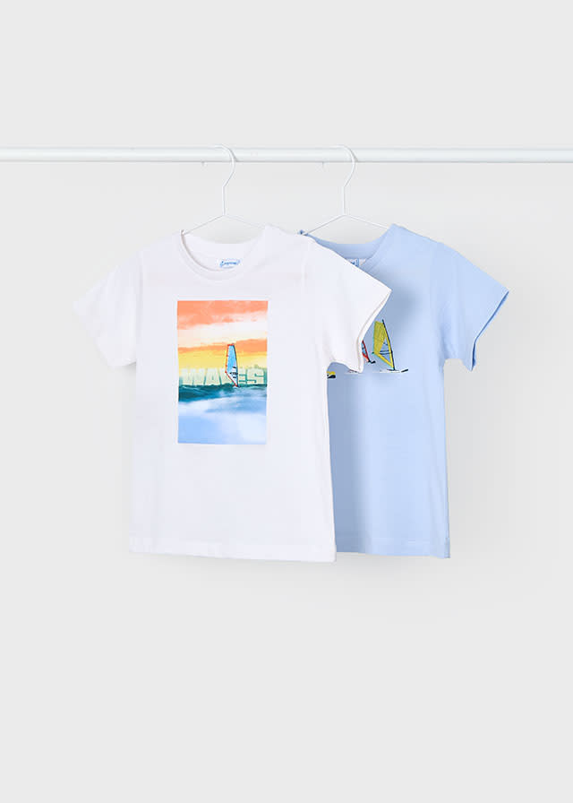 Mayoral Mayoral Sailboat Print Tee