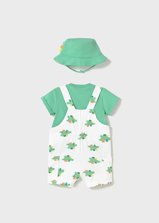 Mayoral Mayoral Dino Dungaree Set