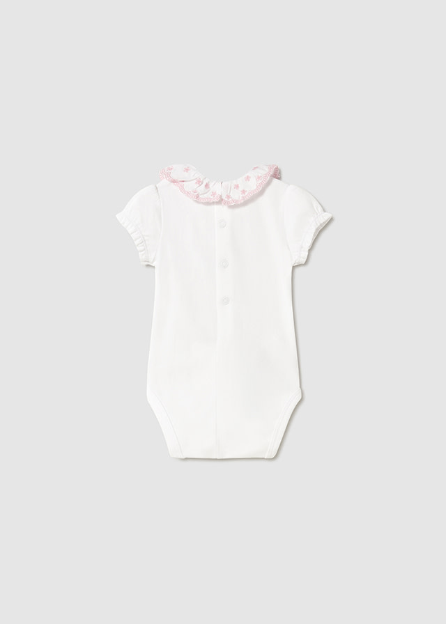 Mayoral Mayoral Ruffle Collar Bodysuit