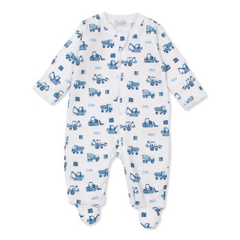 kissy kissy Kissy Kissy Construction Trunks Footie