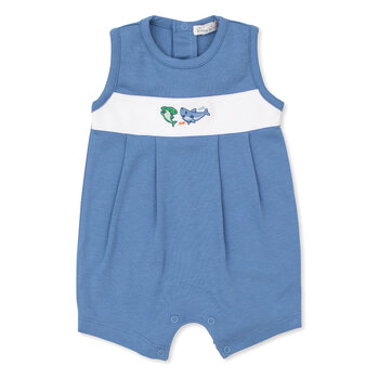 kissy kissy Kissy Kissy Shark Grins Sleeveless Playsuit