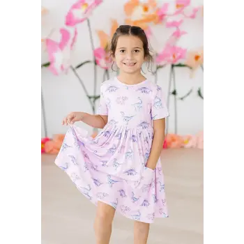 Mila & Rose Mila & Rose Jurassic Joy Pocket Twirl Dress