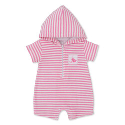 kissy kissy Kissy Kissy Whale Wonder Terry Romper
