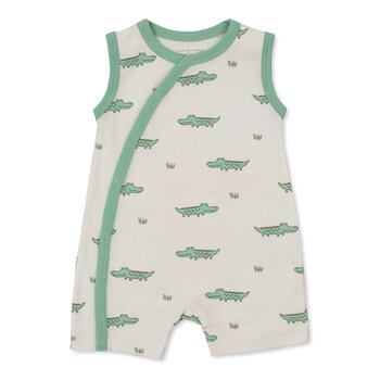 kissy kissy Kissy Kissy Crocodile Walk Sleeveless Playsuit