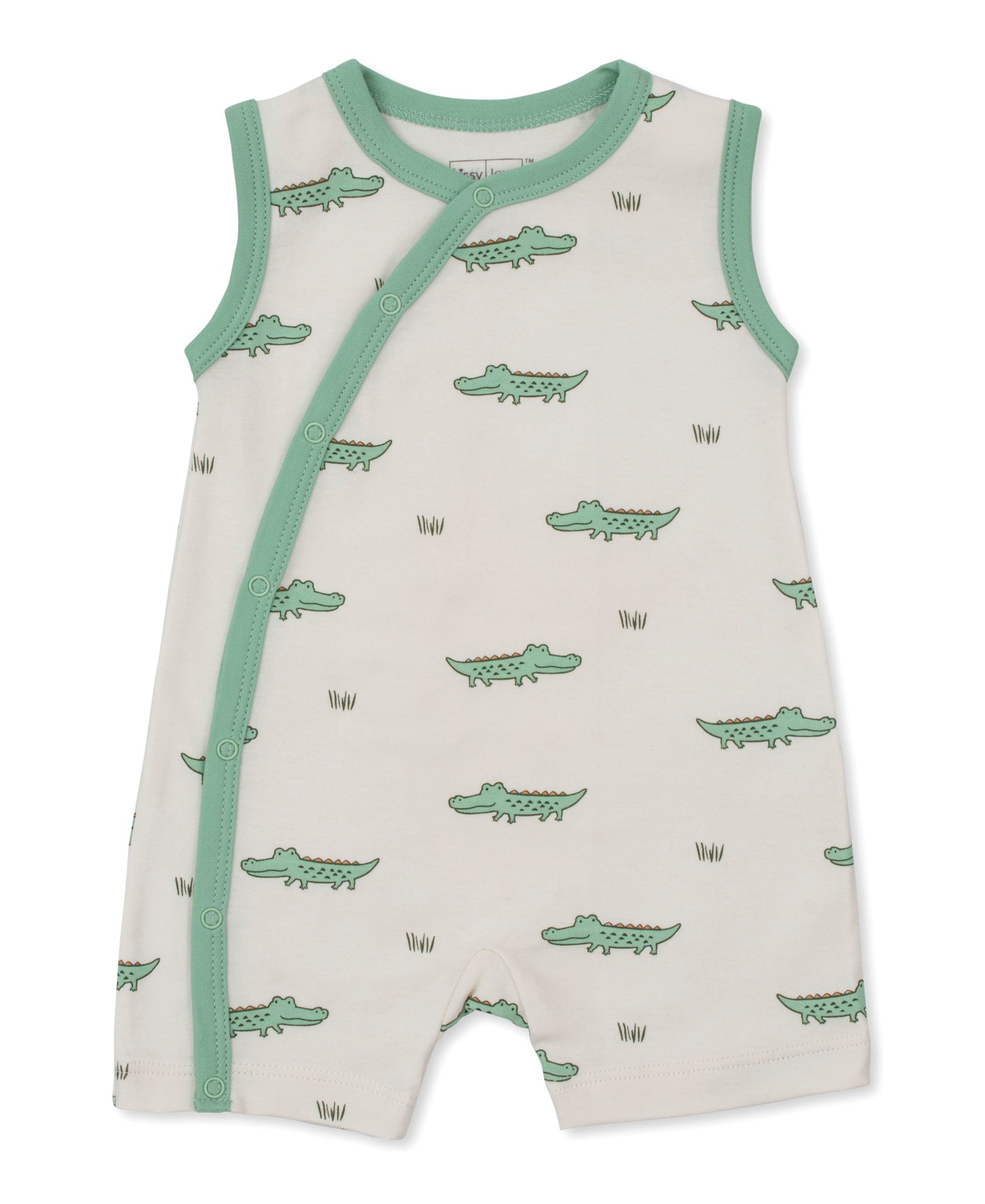 kissy kissy Kissy Kissy Crocodile Walk Sleeveless Playsuit