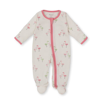 kissy kissy Kissy Kissy Flamingo Love Footie w/Hat Set