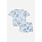 Splendid Splendid Indigo Bloom Short Sleeve Set