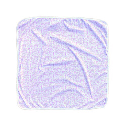 Sidetrack Sidetrack Boston Icons Blanket White/Pink 26x26"