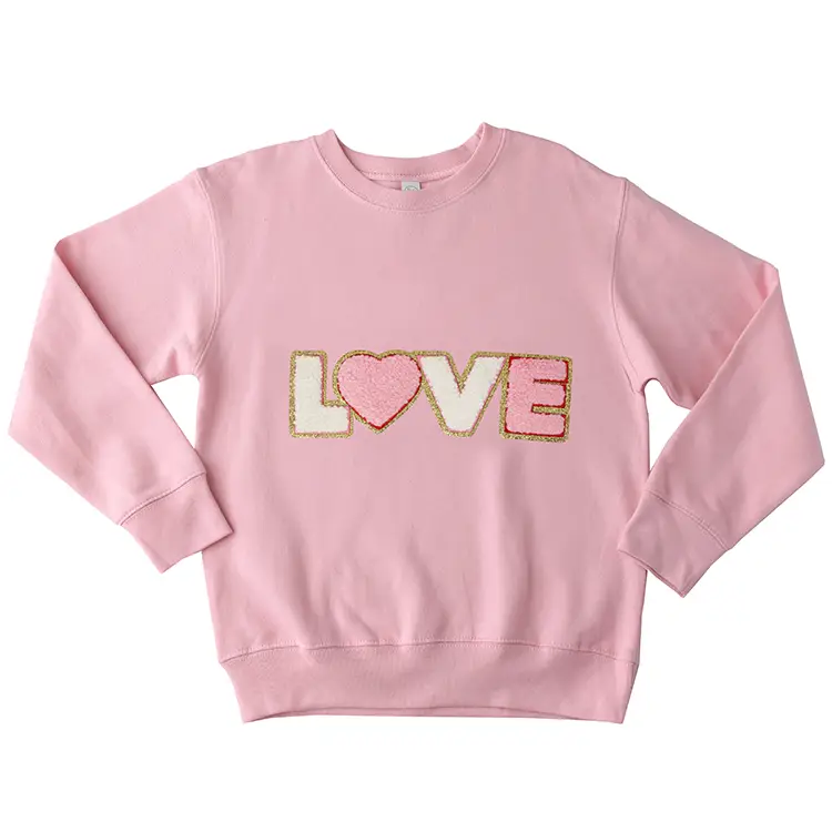 Chenille Love Sweatshirt