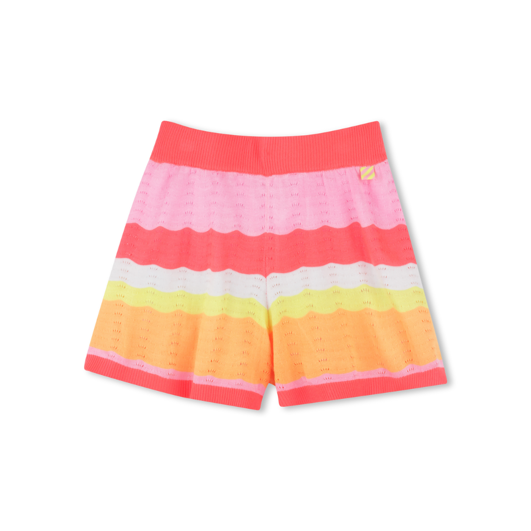Billieblush Billieblush Knit Striped Shorts