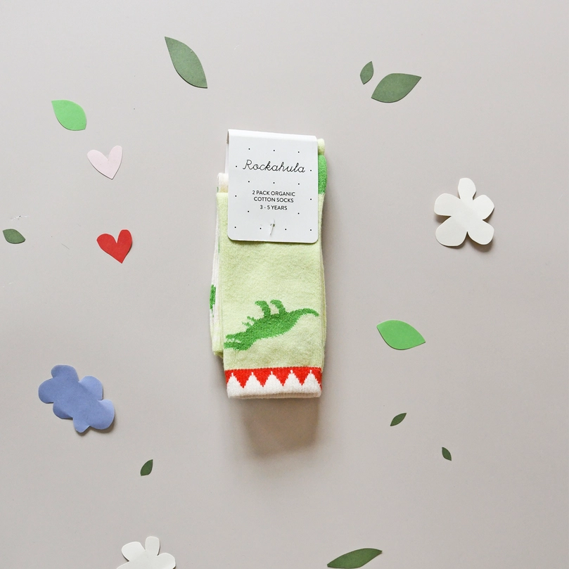 Rockahula Rockahula T-Rex 2 Pack Socks