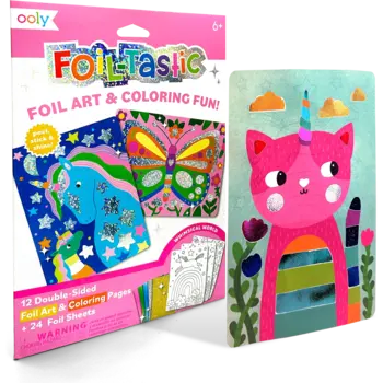 ooly Foil-Tastic Foil Art Kit: Whimsical World