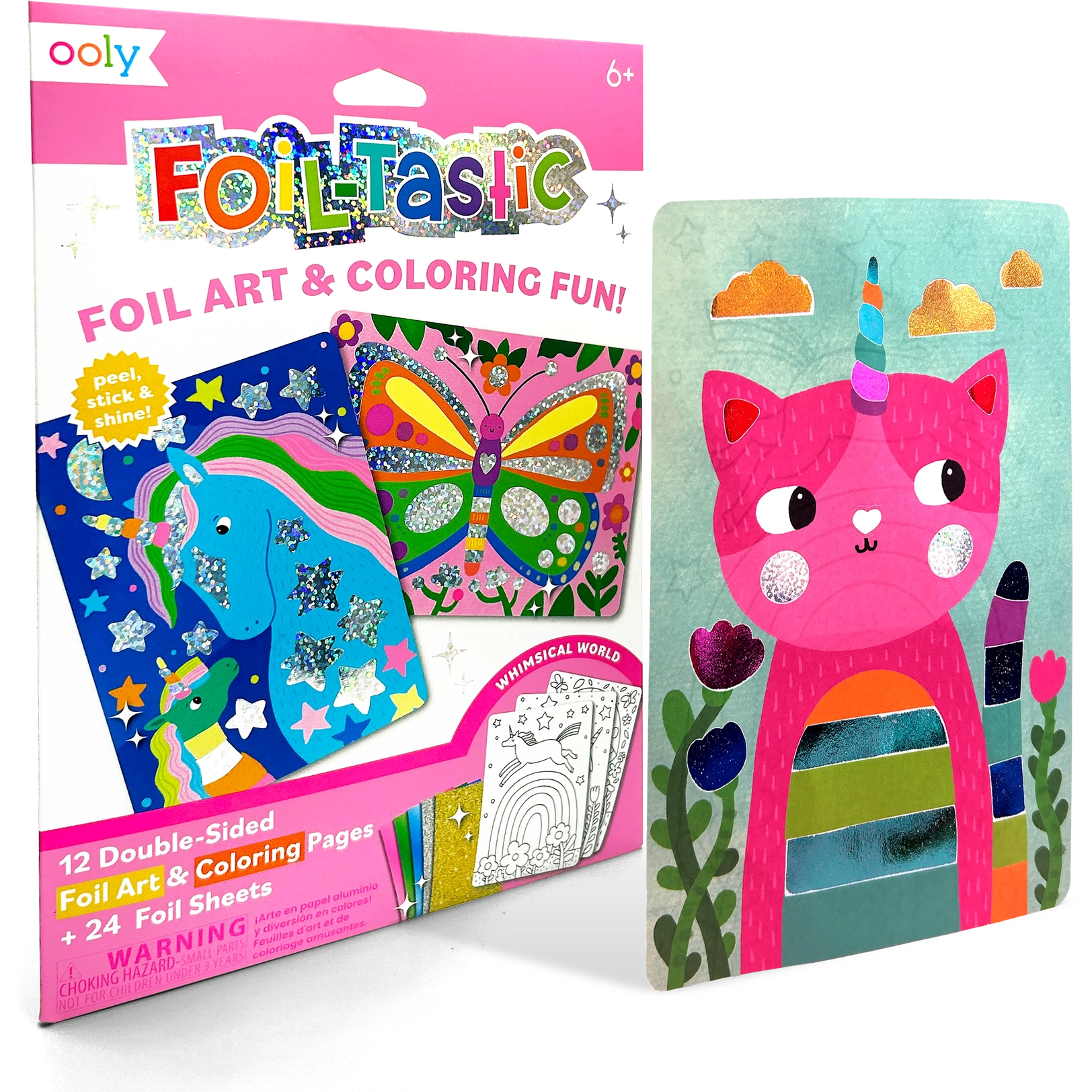 ooly Foil-Tastic Foil Art Kit: Whimsical World