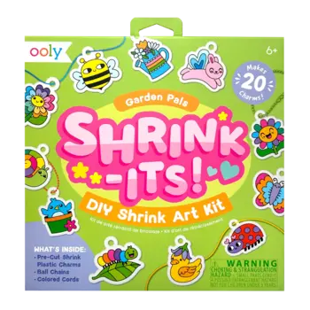ooly Ooly Shrink-Its! Diy Shrink Art Kit - Garden Pals