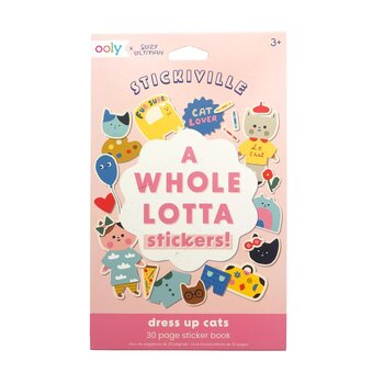 ooly Stickiville Stickers X Suzy: Dress Up Cats