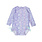 RuffleButts Rufflebutts Magical Mermaid Long Sleeve One Piece Rash Guard
