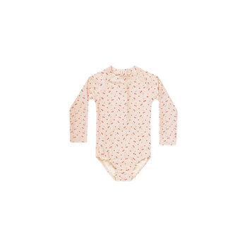 Rylee and Cru Rylee & Cru Cherries Delphine Rashguard One-Piece