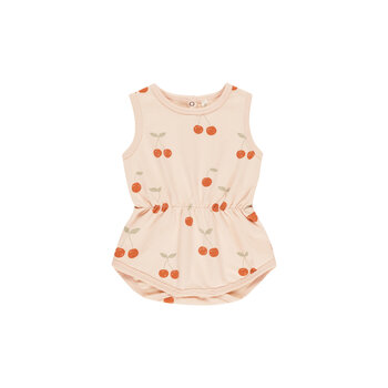 Rylee and Cru Rylee & Cru Cherries Cinch Playsuit
