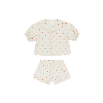 Rylee and Cru Rylee & Cru Hearts Delilah Pajama Set