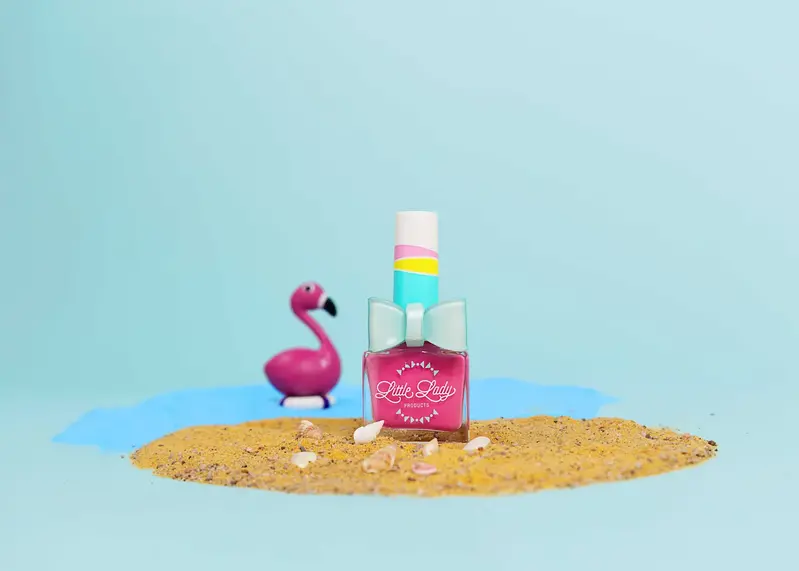 Little Lady Products Oh Oh Flamingo Nail Polish