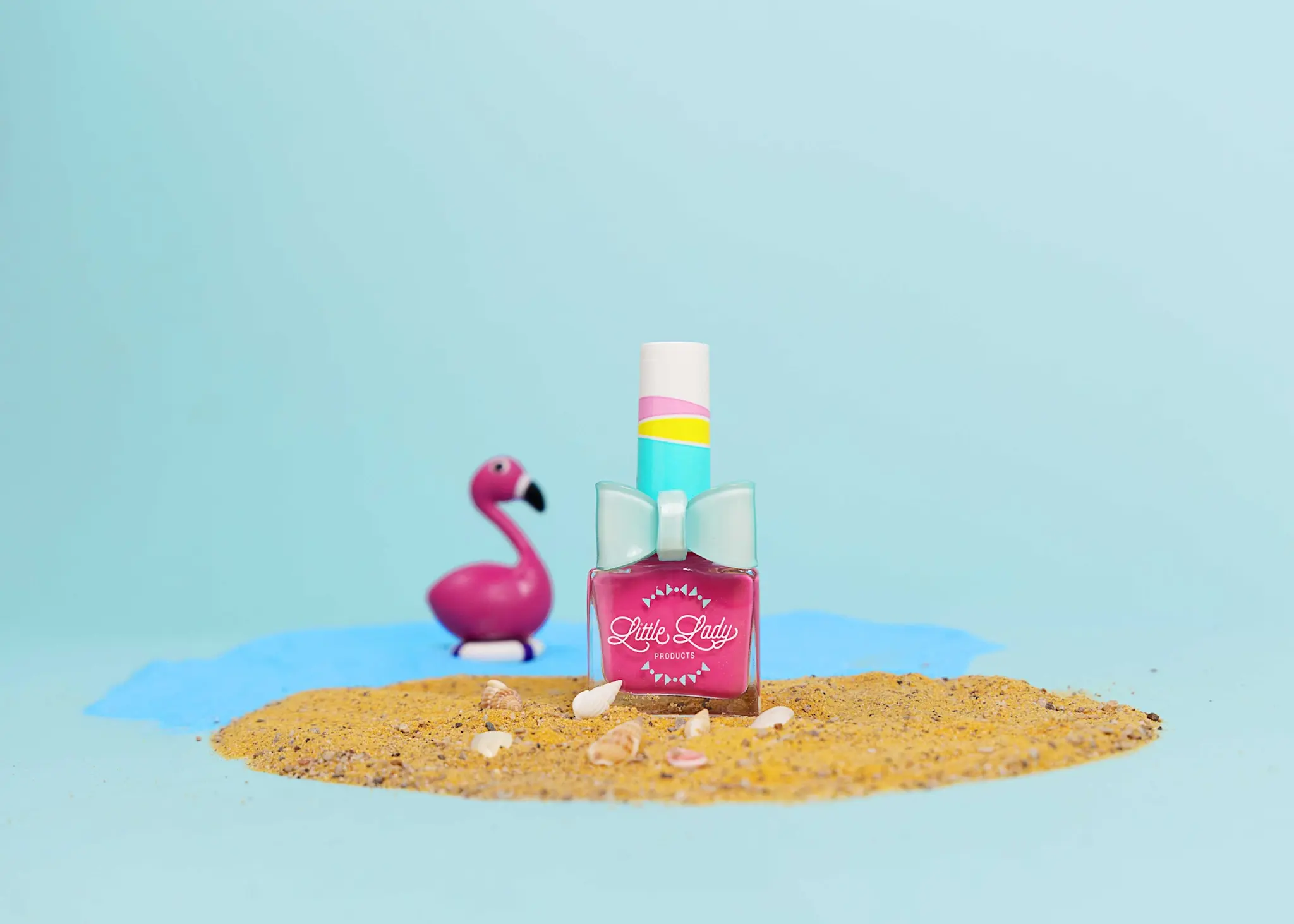 Little Lady Products Oh Oh Flamingo Nail Polish