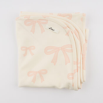 Oh Baby Oh Baby Big Bows Lovey Blanket