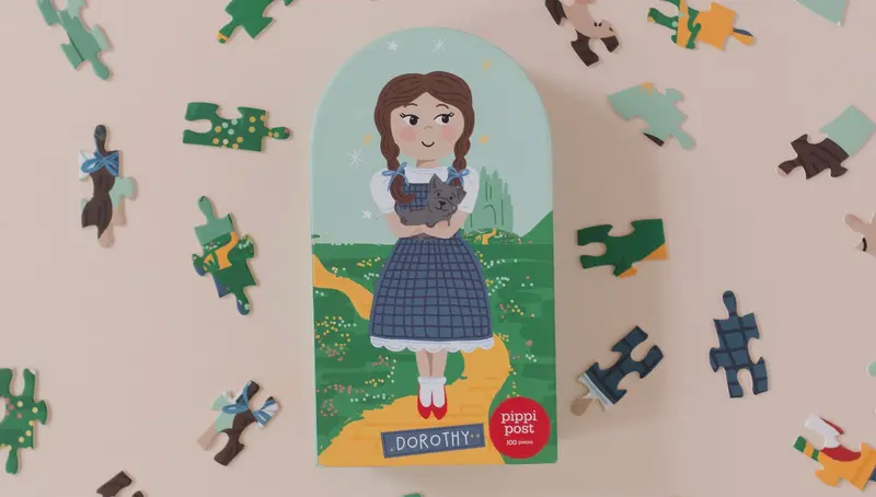 Pippi Post Wizard of Oz Dorothy - 100 Piece Jigsaw Puzzle