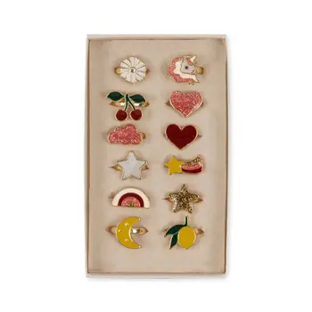 Konges Sløjd Konges Sløjd 12 Pack Ring Set