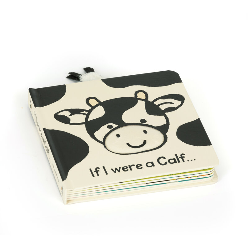JellyCat JellyCat If I Were A Calf Board Book