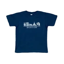 Sidetrack Sidetrack Boston View Short Sleeve Tee  Shirt
