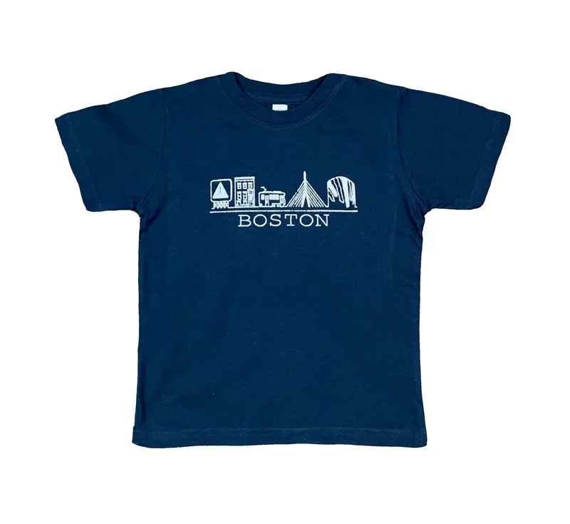 Sidetrack Sidetrack Boston View Short Sleeve Tee  Shirt