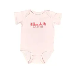 Sidetrack Sidetrack Short Sleeve Boston View Onesie