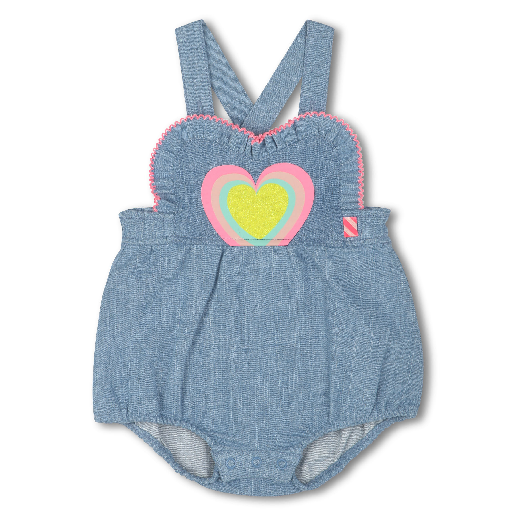 Billieblush Billieblush Denim Heart Overalls