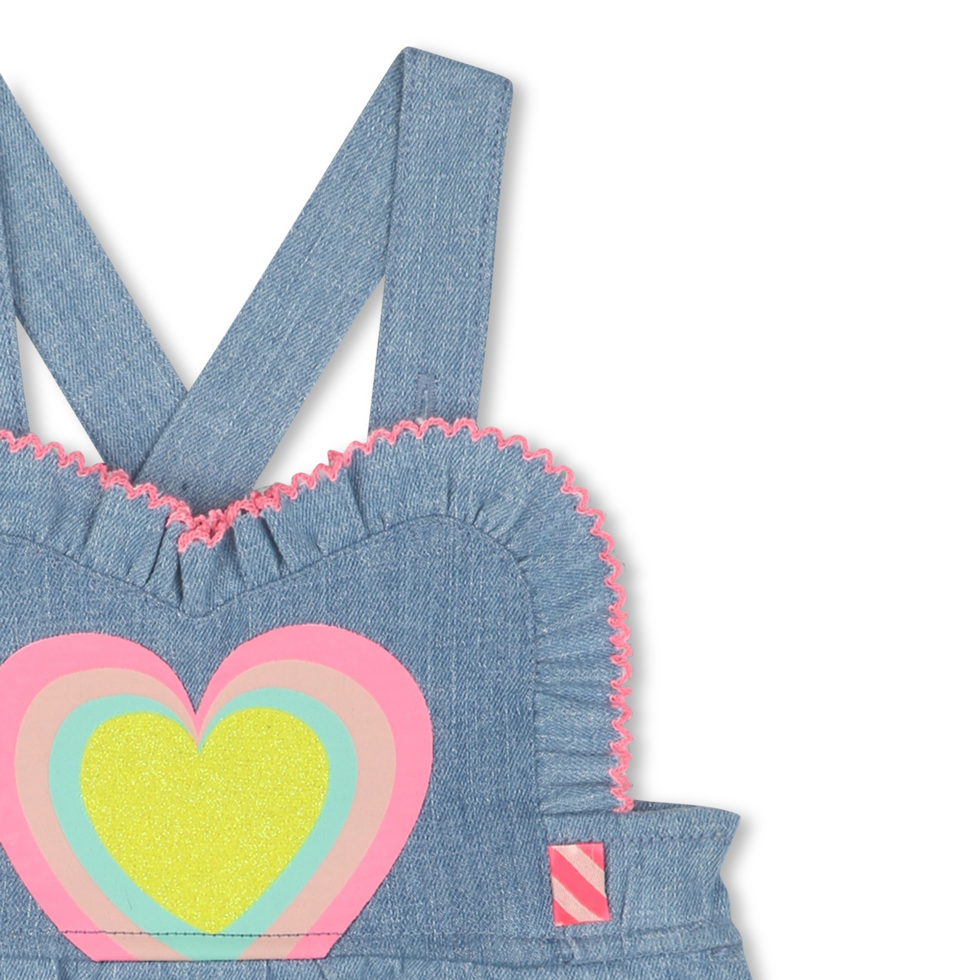 Billieblush Billieblush Denim Heart Overalls