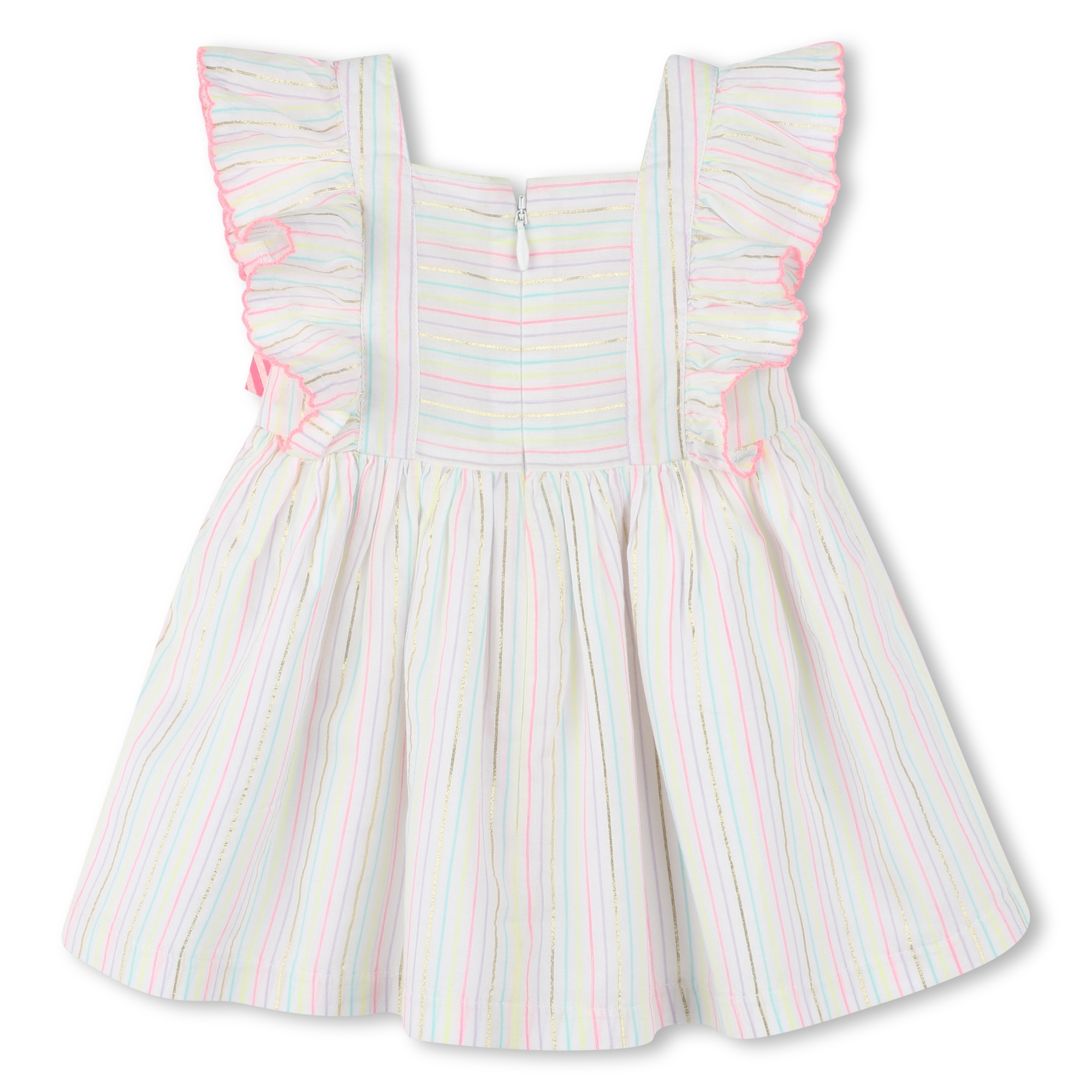 Billieblush Billieblush Ruffle Shoulder Dress & Bloomer Set
