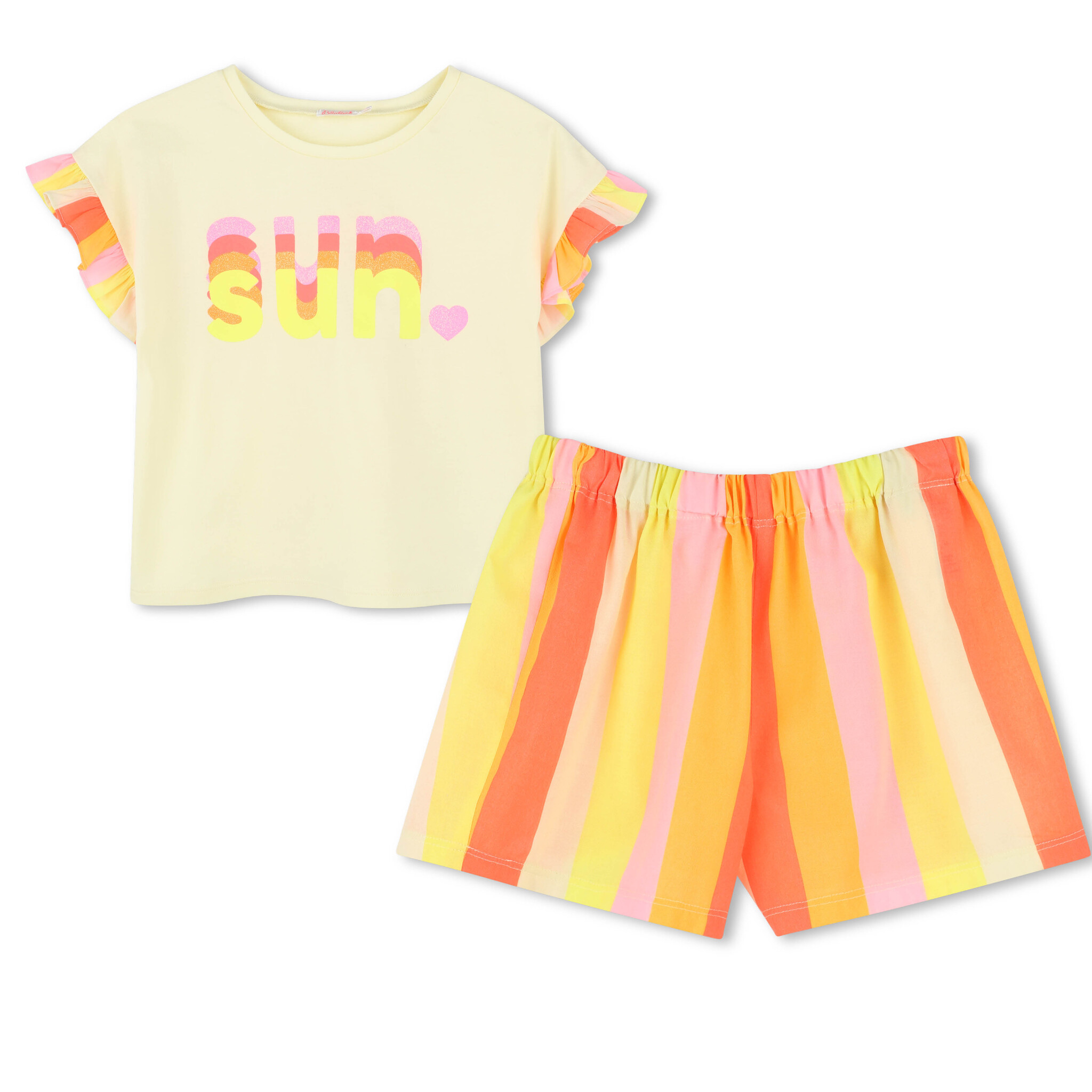 Billieblush Billieblush Sun T-shirt & Shorts Set