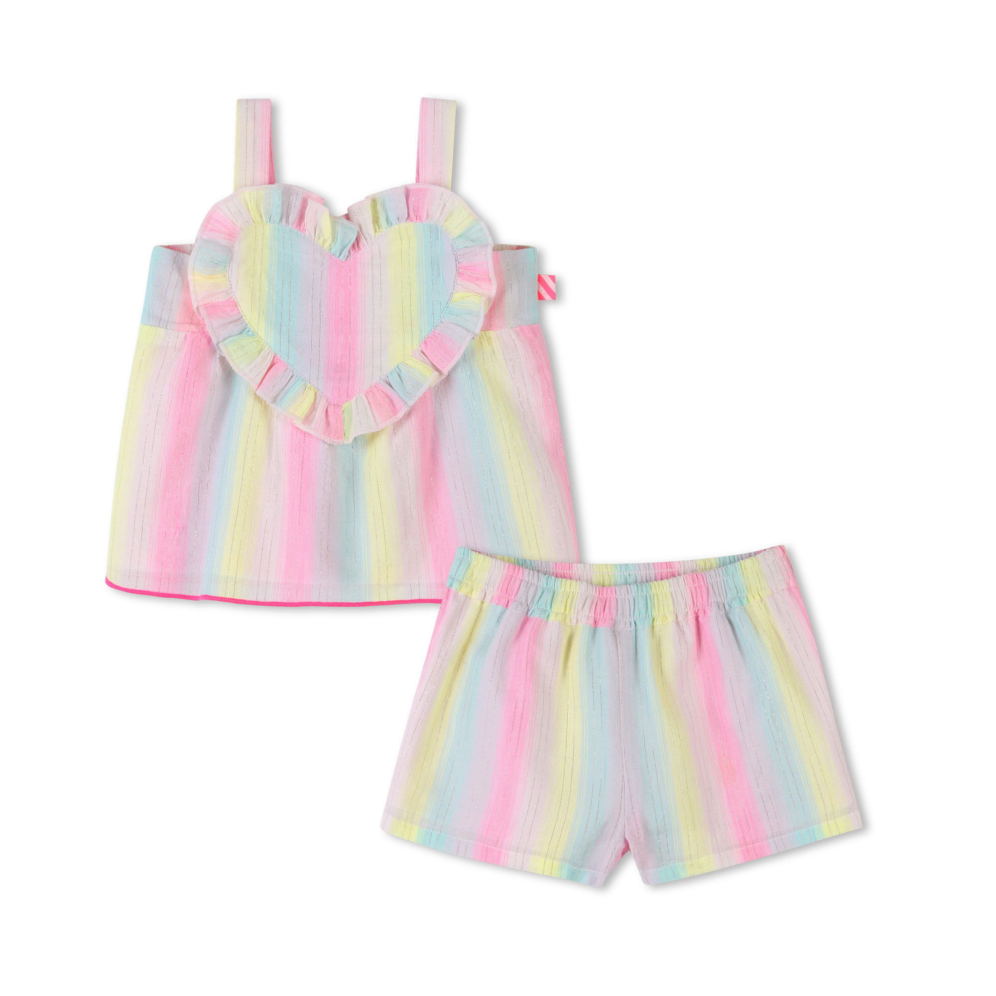 Billieblush Billieblush Heart Shirt & Shorts Set