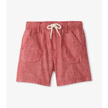 Hatley Hatley Nautical Chambray Woven Short