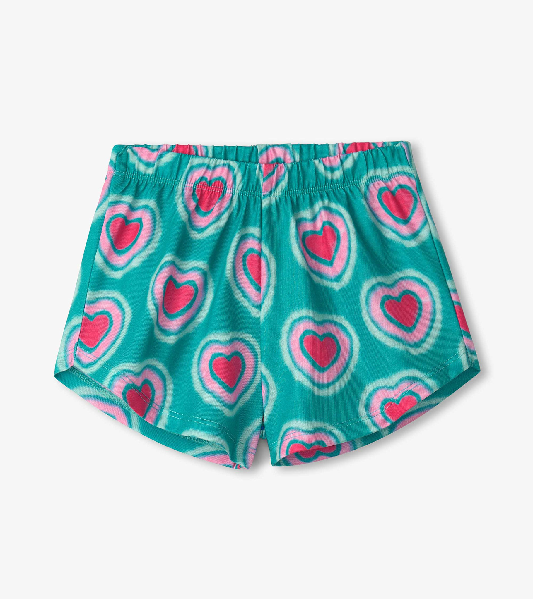 Hatley Hatley Glowing Hearts Short Sleep Set