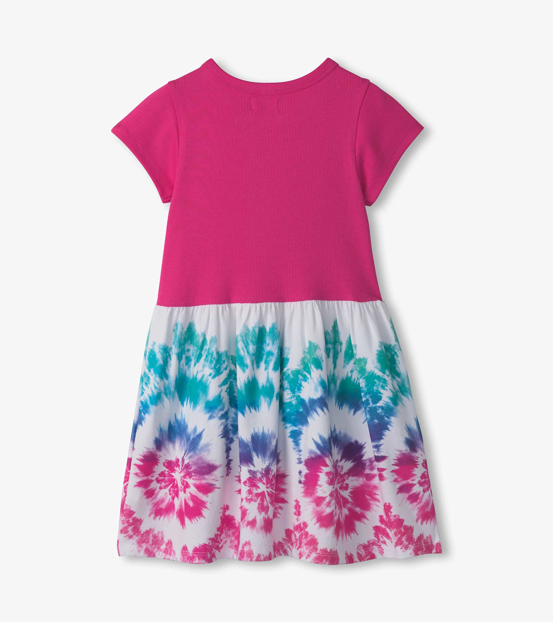 Hatley Hatley Sunburst Mixed Fabric Dress