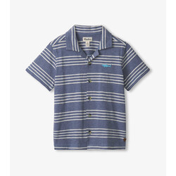 Hatley Hatley Nautical Stripes Jersey Button Down