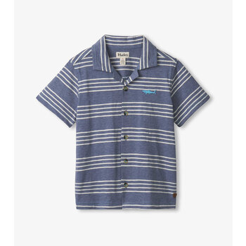 Hatley Hatley Nautical Stripes Jersey Button Down
