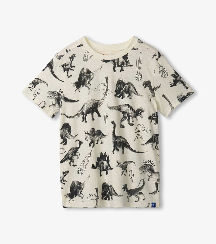 Hatley Hatley Dino Extinction Graphic Tee