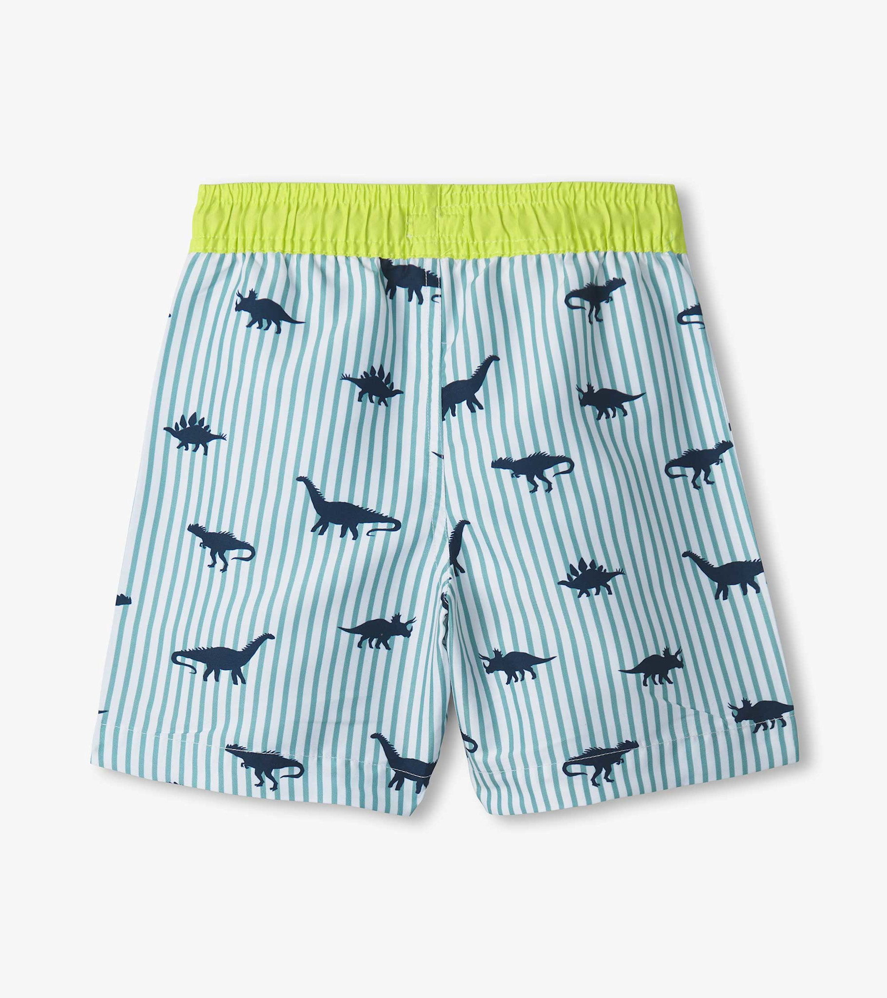 Hatley Hatley Dino Stripes Swim Trunks